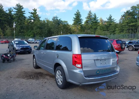 2017 Dodge Grand Caravan Se from USA, damaged, VIN 2C4RDGBG2HR793950